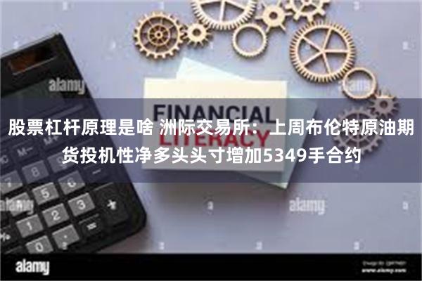 股票杠杆原理是啥 洲际交易所：上周布伦特原油期货投机性净多头头寸增加5349手合约