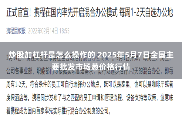 炒股加杠杆是怎么操作的 2025年5月7日全国主要批发市场葱价格行情